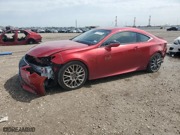 2020 Lexus RC with VIN JTHDZ5BC5L5022433, listed as a Copart auction lot 47471675 with 89,676 mi miles and Salvage Title. Bid and sale history available at carsss.com. Image 1.