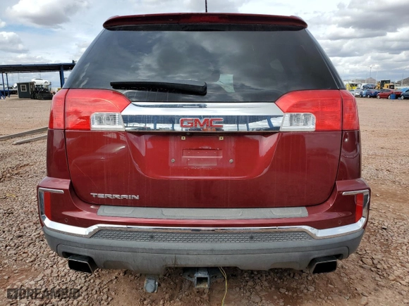 2017 GMC Terrain SLE with VIN 2GKFLNE35H6184313, listed as a Copart auction lot 48785705 with 96,361 mi miles and Salvage Title. Bid and sale history available at carsss.com. Image 6.