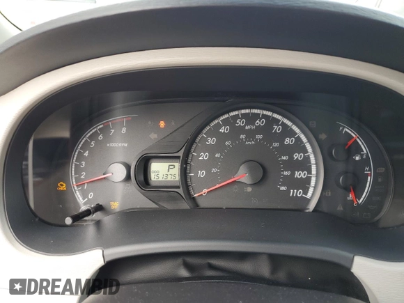 2014 Toyota Sienna LE with VIN 5TDJK3DC5ES075494, listed as a Copart auction lot 50102035 with 151,375 mi miles and Salvage Title. Bid and sale history available at DreamBid. Image 9.