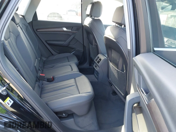 2024 Audi Q5 S line Premium with VIN WA1G2AFY6R2104354, listed as a IAAI auction lot 42248000 with 6,157 mi miles and . Bid and sale history available at DreamBid. Image 8.
