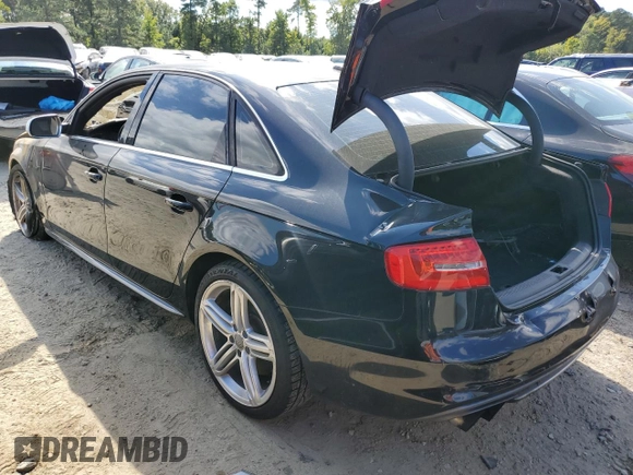 2013 Audi S4 Premium Plus with VIN WAUBGAFL9DA102972, listed as a Copart auction lot 74318964 with 0 mi miles and Salvage Title. Bid and sale history available at carsss.com. Image 2.