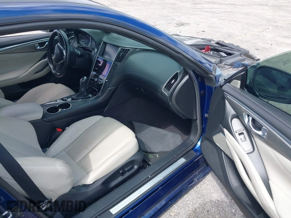 2017 Infiniti Q60 Sport with VIN JN1EV7EK2HM363661, listed as a IAAI auction lot 42016045 with 98,880 mi miles and . Bid and sale history available at DreamBid. Image 5.