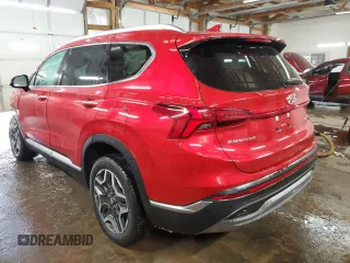 2022 Hyundai Santa Fe Limited with VIN 5NMS4DAL1NH399280, listed as a Copart auction lot 45322105 with 16,165 mi miles and Salvage Title. Bid and sale history available at carsss.com. Image 2.