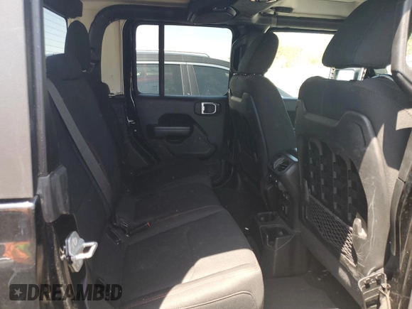 2021 Jeep Gladiator Rubicon with VIN 1C6JJTBG0ML507537, listed as a Copart auction lot 48719065 with 41,445 mi miles and Salvage title. Bid and sale history available at DreamBid. Image 11.