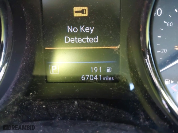 2019 Nissan Rogue SL with VIN 5N1AT2MT5KC727434, listed as a IAAI auction lot 41415059 with 67,041 mi miles. Bid and sale history available at carsss.com. Image 7.