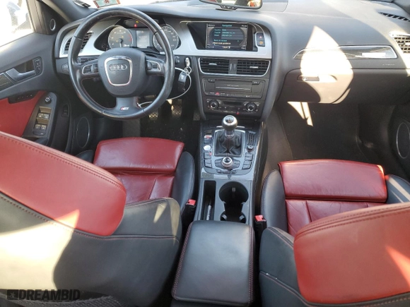2012 Audi S4 Premium Plus with VIN WAUDGAFL1CA017695, listed as a Copart auction lot 88579455 with 132,792 mi miles and Salvage Title. Bid and sale history available at carsss.com. Image 8.