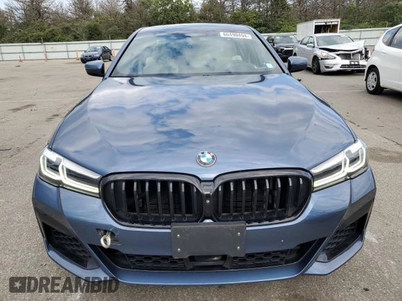 2023 BMW 5 Series M550i xDrive with VIN WBA13BK06PCM31937, listed as a Copart auction lot 66490494 with 24,972 mi miles and Salvage title. Bid and sale history available at DreamBid. Image 5.