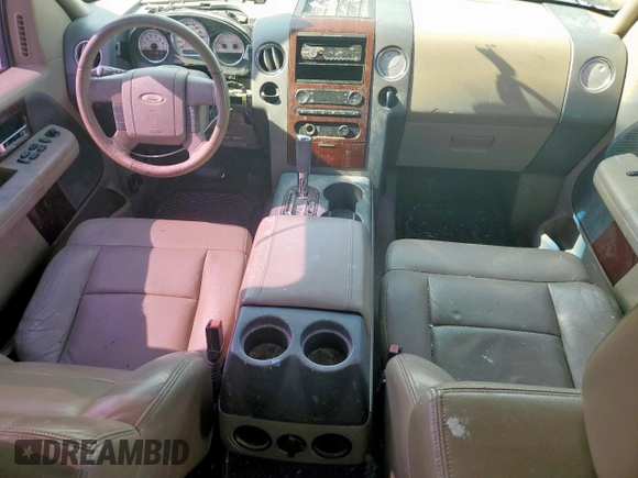 2008 Ford F-150 XLT with VIN 1FTPW12V88FA34563, listed as a Copart auction lot 59134185 with Not provided miles and Clean title. Bid and sale history available at DreamBid. Image 8.