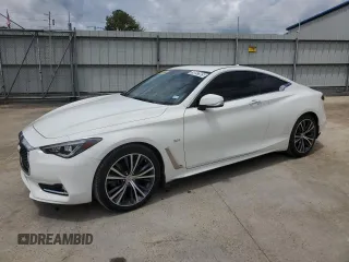2017 Infiniti Q60 Premium with VIN JN1EV7EL2HM554070, listed as a Copart auction lot 59993985 with 49,868 mi miles and Clean title. Bid and sale history available at DreamBid. Image 1.