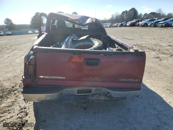 2005 Chevrolet Silverado 1500 Z71 with VIN 1GCEK14T15Z126364, listed as a Copart auction lot 86885104 with 0 mi miles and Clean Title. Bid and sale history available at carsss.com. Image 6.