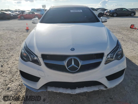 2017 Mercedes-Benz E-Class E 400 with VIN WDDKJ6FBXHF357072, listed as a Copart auction lot 77338494 with 0 mi miles and Salvage Title. Bid and sale history available at carsss.com. Image 5.