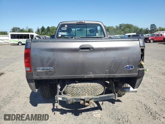 2006 Ford F-250 XL with VIN 1FTSX21P36EC98342, listed as a Copart auction lot 57817865 with 169,699 mi miles and Salvage title. Bid and sale history available at DreamBid. Image 6.