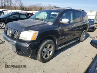2007 Nissan Armada SE z VIN 5N1AA08A27N702781, wystawiony jako Copart lot #43772215 z przebiegiem 263 302 mil mil oraz Szkoda całkowita • Salvage title. Historia ofert i sprzedaży dostępna na DreamBid. Obrazek 1.