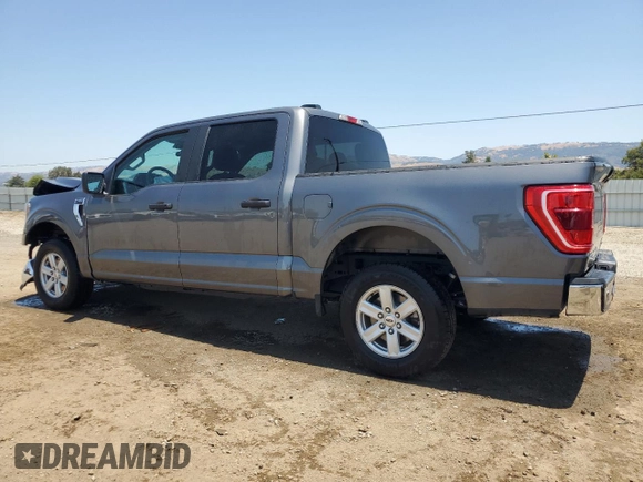 2023 Ford F-150 XL with VIN 1FTEW1C83PKE77757, listed as a Copart auction lot 60327855 with 42,728 mi miles and Clean title. Bid and sale history available at DreamBid. Image 2.