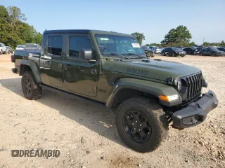 2023 Jeep Gladiator Willys z VIN 1C6HJTAG5PL574414, wystawiony jako Copart lot #70590424 z przebiegiem 11 681 mil mil oraz Szkoda całkowita • Salvage title. Historia ofert i sprzedaży dostępna na DreamBid. Obrazek 4.