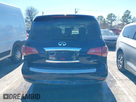 2017 Infiniti QX80 with VIN JN8AZ2NC9H9431960, listed as a IAAI auction lot 41725582 with Not provided miles and . Bid and sale history available at DreamBid. Image 16.