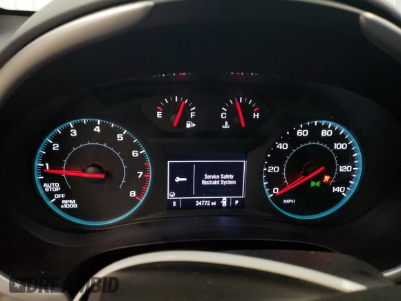 2024 Chevrolet Malibu LT with VIN 1G1ZD5ST0RF134476, listed as a Copart auction lot 56437545 with 34,772 mi miles and Clean Title. Bid and sale history available at DreamBid. Image 9.
