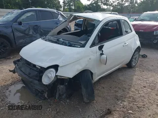 2015 FIAT 500 Pop with VIN 3C3CFFAR3FT653224, listed as a IAAI auction lot 42314881 with Not provided miles and . Bid and sale history available at DreamBid. Image 2.
