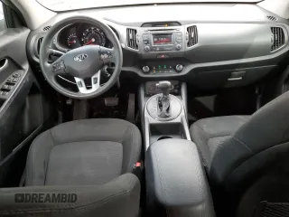 2013 Kia Sportage LX with VIN KNDPB3A25D7532576, listed as a Copart auction lot 52648775 with 92,335 mi miles and Salvage Title. Bid and sale history available at carsss.com. Image 8.