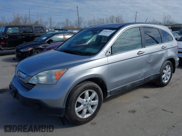 2008 Honda CR-V EX-L with VIN 5J6RE487X8L016499, listed as a IAAI auction lot 41842294 with 237,510 mi miles. Bid and sale history available at carsss.com. Image 2.