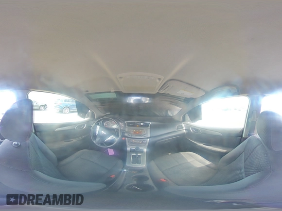 2013 Nissan Sentra FE+ S with VIN 3N1AB7AP1DL627448, listed as a Copart auction lot 52563635 with 154,428 mi miles and Salvage Title. Bid and sale history available at DreamBid. Image 14.