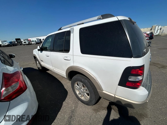 2006 Ford Explorer Eddie Bauer z VIN 1FMEU74816UB14248, wystawiony jako Copart lot #62417375 z przebiegiem 243 029 mil mil oraz Szkoda całkowita • Salvage title. Historia ofert i sprzedaży dostępna na DreamBid. Obrazek 2.