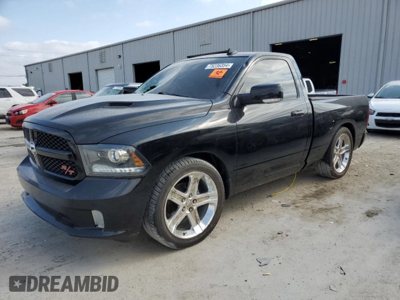 2014 Ram 1500 R/T with VIN 3C6JR6CT0EG290186, listed as a Copart auction lot 75236354 with 45,471 mi miles and Salvage Title. Bid and sale history available at carsss.com. Image 1.