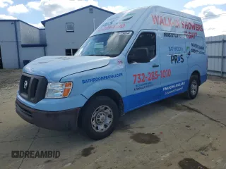 2017 Nissan NV Cargo SV z VIN 1N6BF0LY3HN812350, wystawiony jako Copart lot #72386544 z przebiegiem 133 706 mil mil oraz Szkoda całkowita • Salvage title. Historia ofert i sprzedaży dostępna na DreamBid. Obrazek 1.