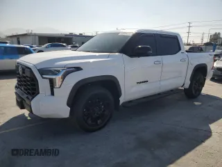 2024 Toyota Tundra Limited with VIN 5TFWA5DBXRX209086, listed as a Copart auction lot 63834755 with 7,219 mi miles and Salvage title. Bid and sale history available at DreamBid. Image 1.