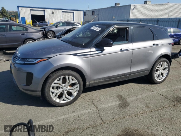 2020 Land Rover Range Rover Evoque S z VIN SALZJ2FX3LH071888, wystawiony jako Copart lot #59691555 z przebiegiem 47 080 mil mil oraz Szkoda całkowita • Salvage title. Historia ofert i sprzedaży dostępna na DreamBid. Obrazek 1.