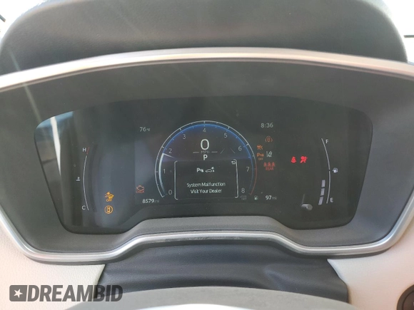 2024 Toyota Corolla Cross XLE with VIN 7MUDAABG2RV107422, listed as a Copart auction lot 47667095 with 8,579 mi miles and Salvage title. Bid and sale history available at DreamBid. Image 9.