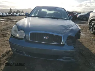 2004 Hyundai Sonata with VIN KMHWF25H44A053637, listed as a Copart auction lot 45029955 with 215,222 mi miles and Salvage Title. Bid and sale history available at carsss.com. Image 5.