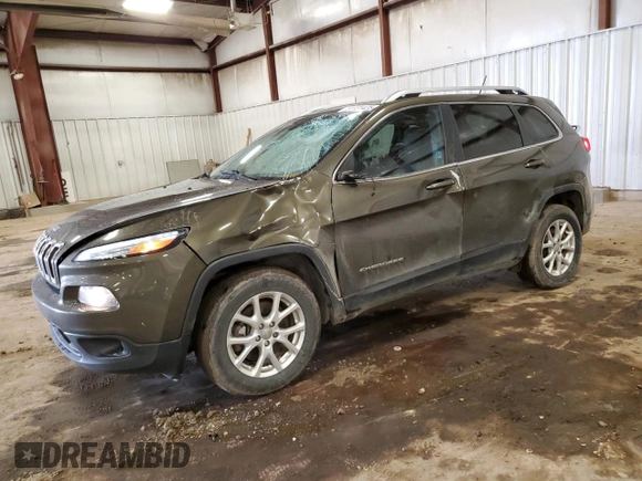 2015 Jeep Cherokee Latitude with VIN 1C4PJMCS4FW675341, listed as a Copart auction lot 51131425 with 123,302 mi miles and Clean Title. Bid and sale history available at DreamBid. Image 1.