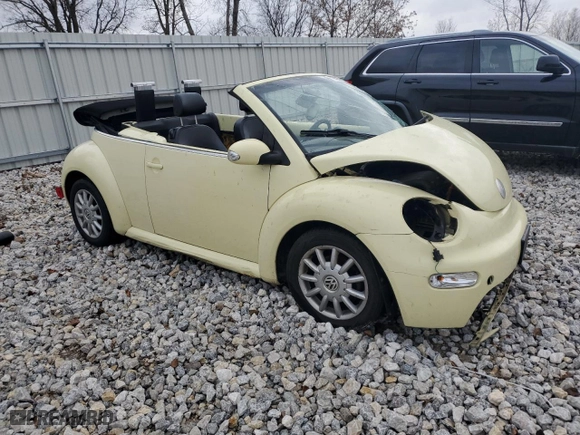 2005 Volkswagen New Beetle Convertible GLS with VIN 3VWCM31Y15M362170, listed as a Copart auction lot 79407084 with 128,078 mi miles and Clean Title. Bid and sale history available at carsss.com. Image 4.