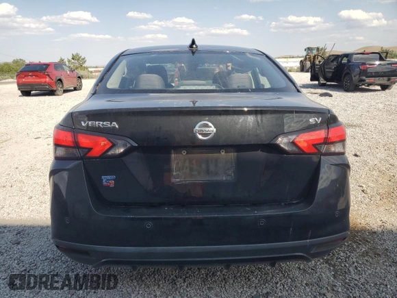 2021 Nissan Versa SV with VIN 3N1CN8EV7ML877940, listed as a Copart auction lot 59793625 with 67,750 mi miles and Salvage title. Bid and sale history available at DreamBid. Image 6.