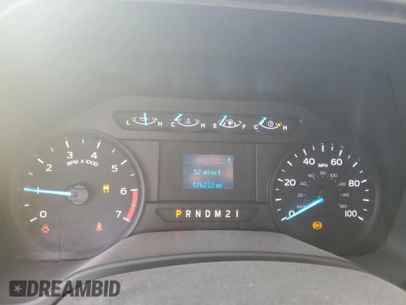 2019 Ford Super Duty F-250 SRW XL with VIN 1FT7W2A6XKED17771, listed as a Copart auction lot 84632244 with 126,212 mi miles and Salvage Title. Bid and sale history available at carsss.com. Image 9.