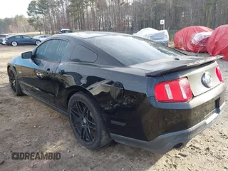 2011 Ford Mustang GT with VIN 1ZVBP8CF3B5168060, listed as a IAAI auction lot 41650870 with 109,352 mi miles. Bid and sale history available at carsss.com. Image 3.
