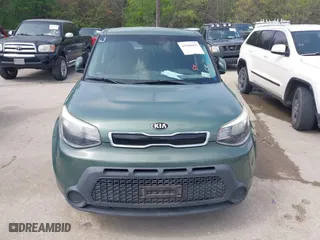 2014 Kia Soul + with VIN KNDJP3A52E7048657, listed as a IAAI auction lot 41940455 with 166,423 mi miles. Bid and sale history available at carsss.com. Image 6.