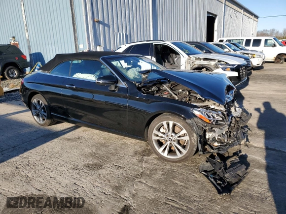 2019 Mercedes-Benz C 300 with VIN WDDWK8EB7KF784230, listed as a Copart auction lot 83780674 with Not provided miles and Salvage title. Bid and sale history available at DreamBid. Image 4.