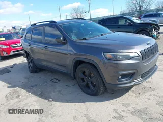 2019 Jeep Cherokee Latitude Plus with VIN 1C4PJMLB8KD292542, listed as a IAAI auction lot 41600044 with 72,922 mi miles. Bid and sale history available at carsss.com. Image 1.