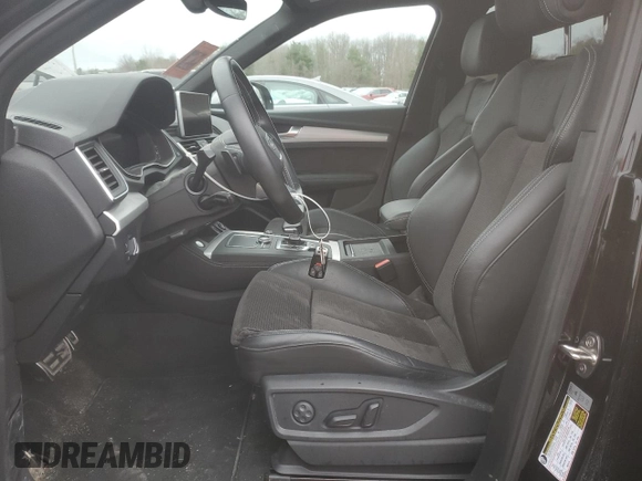 2020 Audi SQ5 Premium Plus with VIN WA1B4AFY6L2019929, listed as a Copart auction lot 48284624 with 34,192 mi miles and . Bid and sale history available at DreamBid. Image 7.