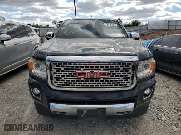 2017 GMC Canyon 4WD Denali with VIN 1GTG6EEN7H1284618, listed as a Copart auction lot 79315703 with 89,746 mi miles and Salvage Title. Bid and sale history available at carsss.com. Image 5.