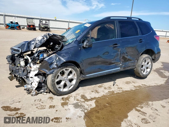 2018 Subaru Forester Touring with VIN JF2SJAWC2JH428217, listed as a Copart auction lot 60272925 with Not provided miles and Salvage title. Bid and sale history available at DreamBid. Image 1.