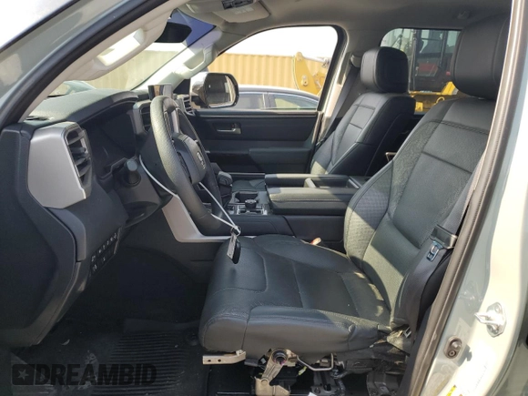 2023 Toyota Tundra Limited with VIN 5TFJA5DB6PX101006, listed as a Copart auction lot 59743765 with 10,342 mi miles and Salvage title. Bid and sale history available at DreamBid. Image 7.