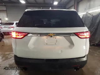 2021 Chevrolet Traverse LS with VIN 1GNERFKW5MJ208172, listed as a Copart auction lot 52043415 with 75,614 mi miles and Salvage title. Bid and sale history available at DreamBid. Image 6.