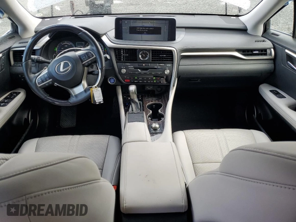 2020 Lexus RX with VIN 2T2JGMDA3LC049595, listed as a Copart auction lot 52022375 with 31,846 mi miles and Salvage Title. Bid and sale history available at carsss.com. Image 8.