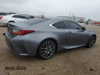 2017 Lexus RC 350 with VIN JTHSE5BC2H5007785, listed as a Copart auction lot 57786905 with 81,685 mi miles and Salvage title. Bid and sale history available at DreamBid. Image 3.