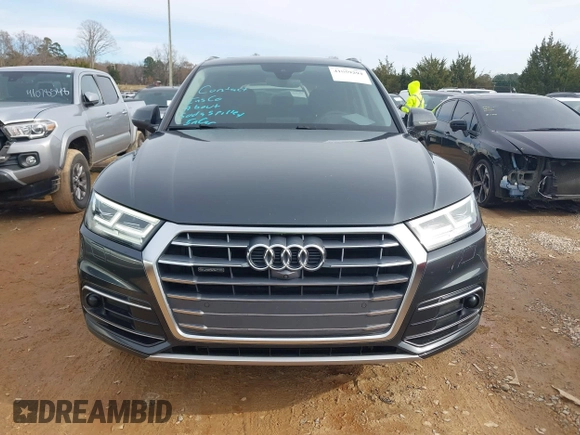 2019 Audi Q5 Prestige with VIN WA1CNAFY2K2023587, listed as a IAAI auction lot 41059294 with 54,591 mi miles. Bid and sale history available at carsss.com. Image 12.