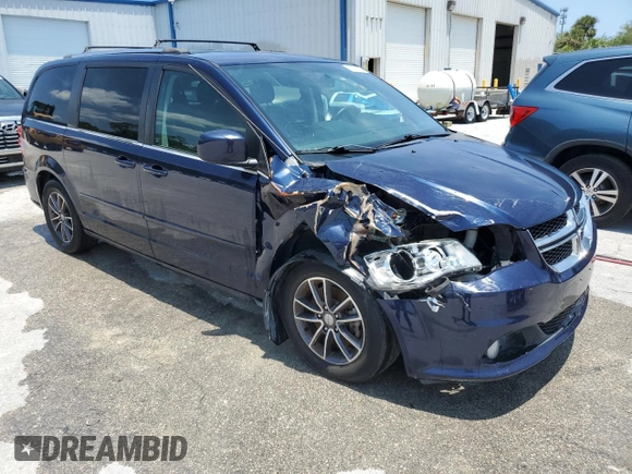 2016 Dodge Grand Caravan SXT with VIN 2C4RDGCG2GR177422, listed as a Copart auction lot 45309355 with 114,963 mi miles and Salvage Title. Bid and sale history available at DreamBid. Image 4.