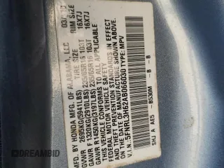 2010 Honda Odyssey EX-L с VIN 5FNRL3H62AB066030, выставлен на аукционе Copart как лот 44205045 с пробегом 53 829 миль миль и Списание • Salvage title. История ставок и продаж доступна на DreamBid. Изображение 13.